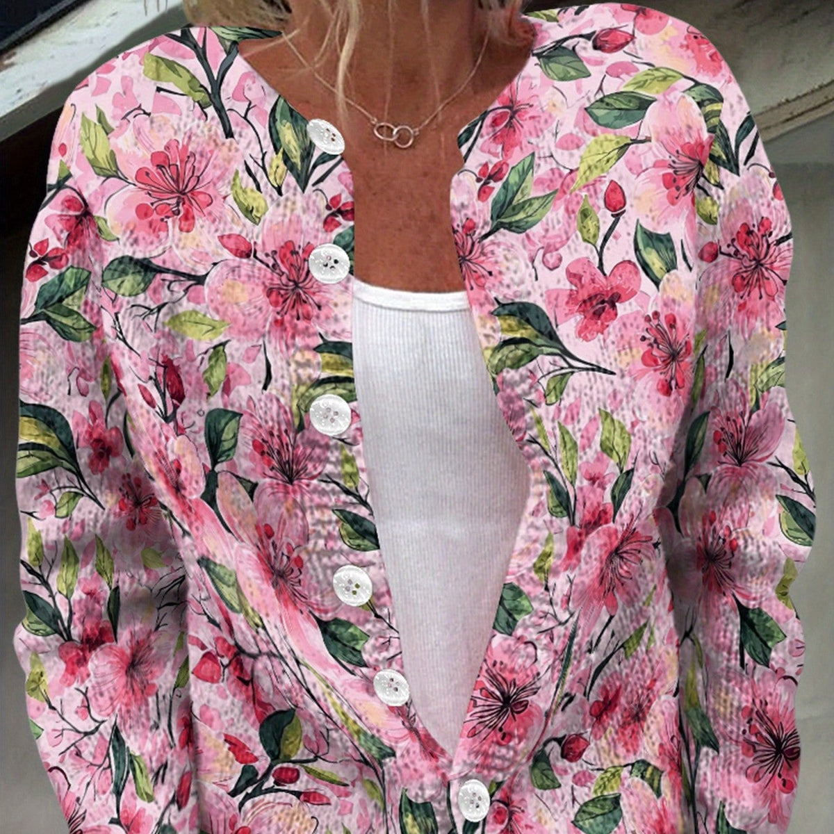 Color Printed Lightweight Breathable Sweater