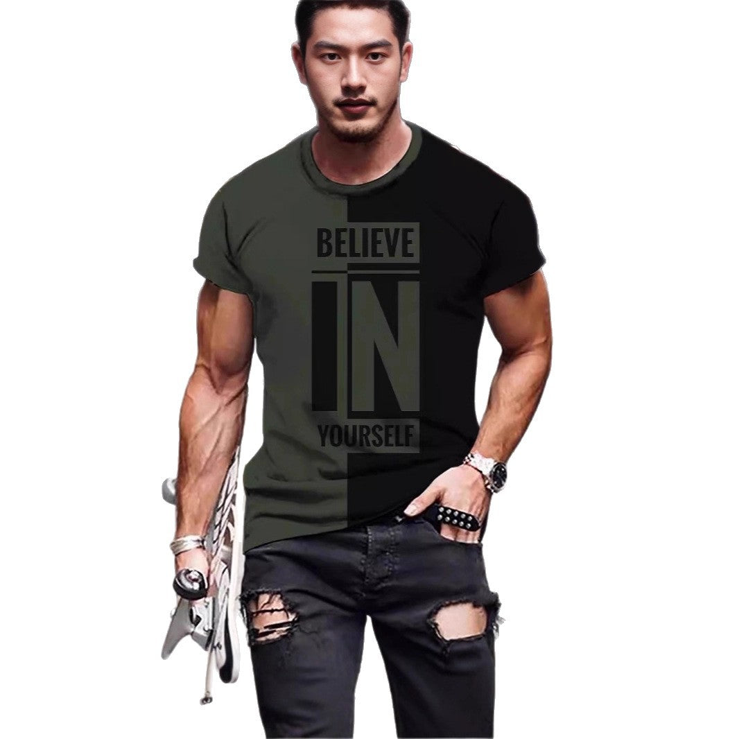 3D Printed Animal Style Vintage Quick-dry T-shirt
