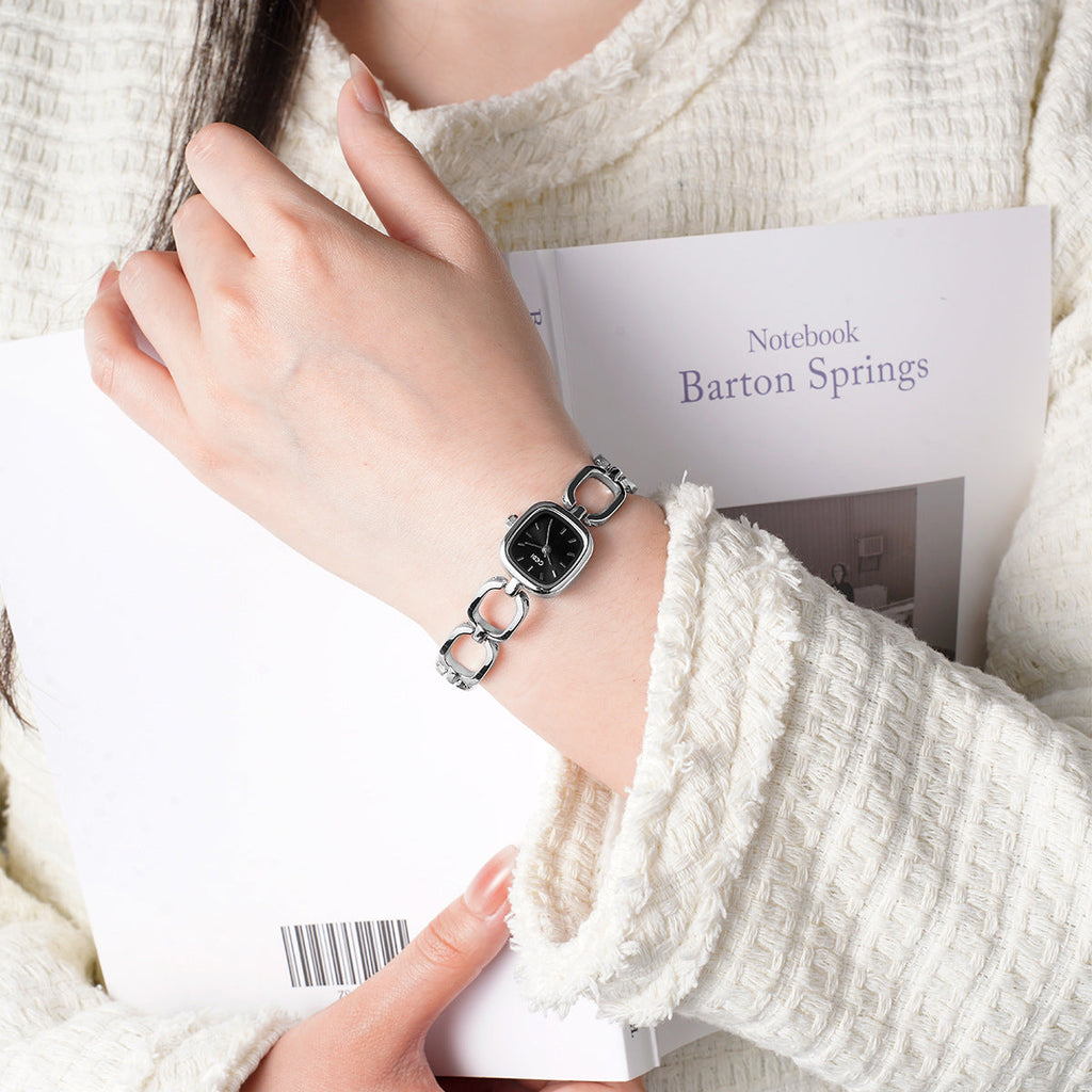 Retro Square Quartz Watch For Women