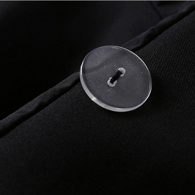 Autumn New Plus Size Women's Long Suit Trench Coat