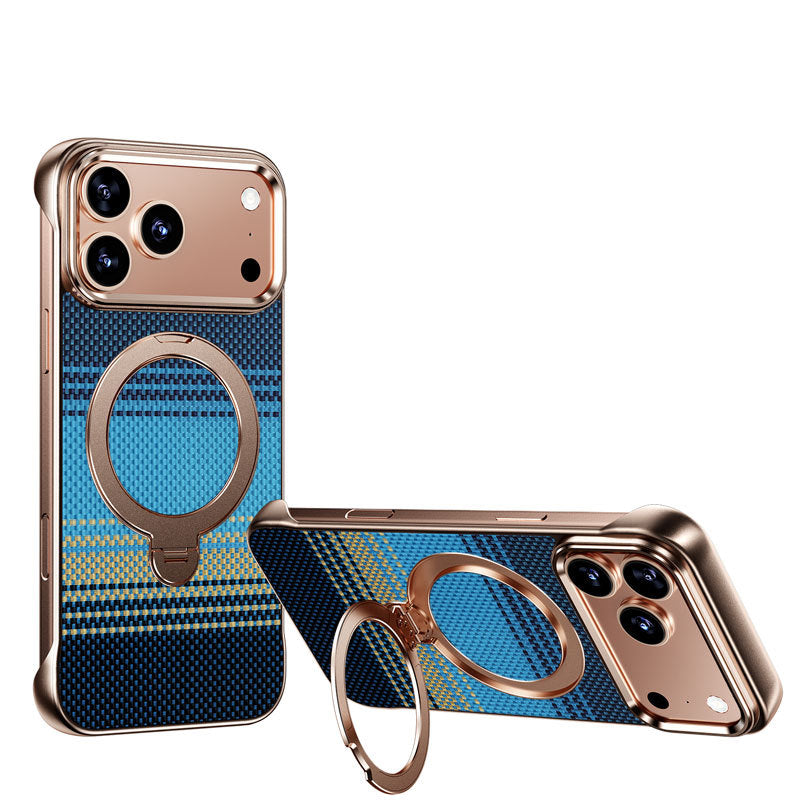 Suitable For 171615Promax Aramid Fiber  Bracket Frameless Phone Case