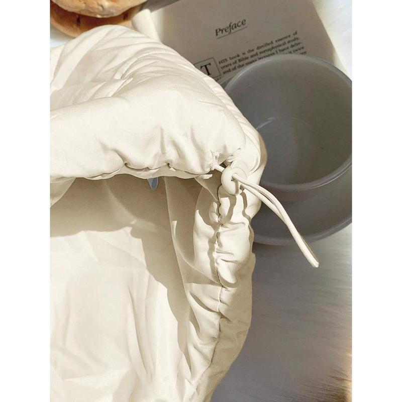 Double-sided Zipper Button Corduroy Drawstring Jacket