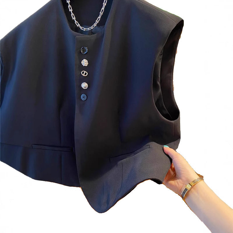 Loose-fitting Waistcoat Universal Bandage Dress