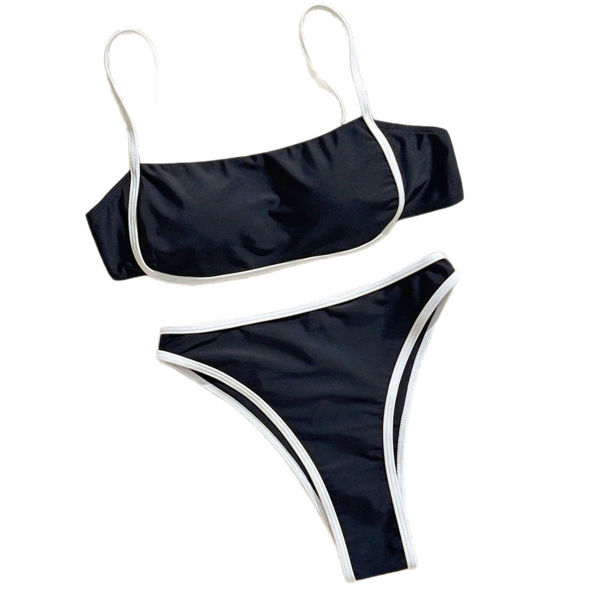 European And American-style Two-piece Bikini For Larger Busts