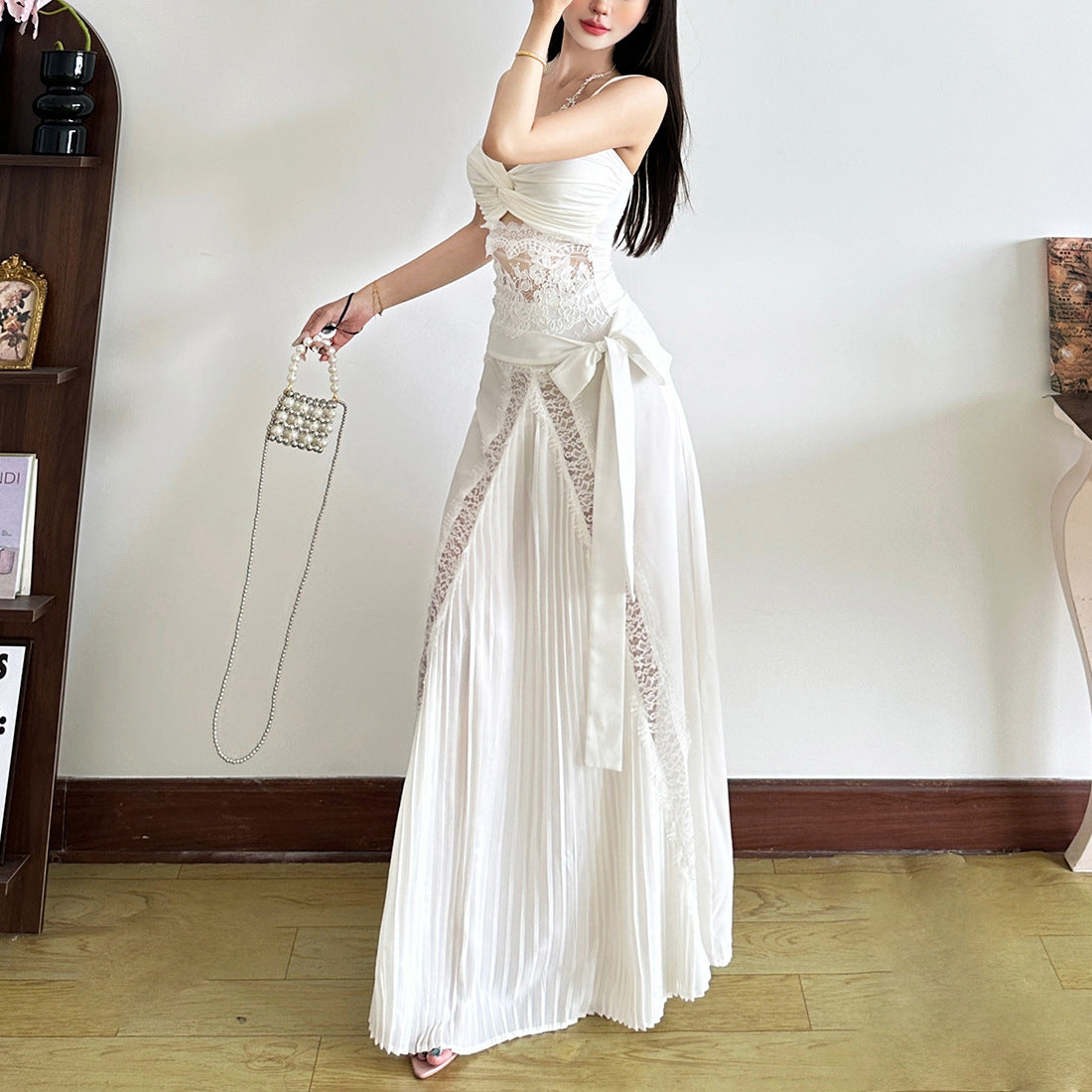 Women's Slim-fit Elegant Sheath Long Skirt Suit