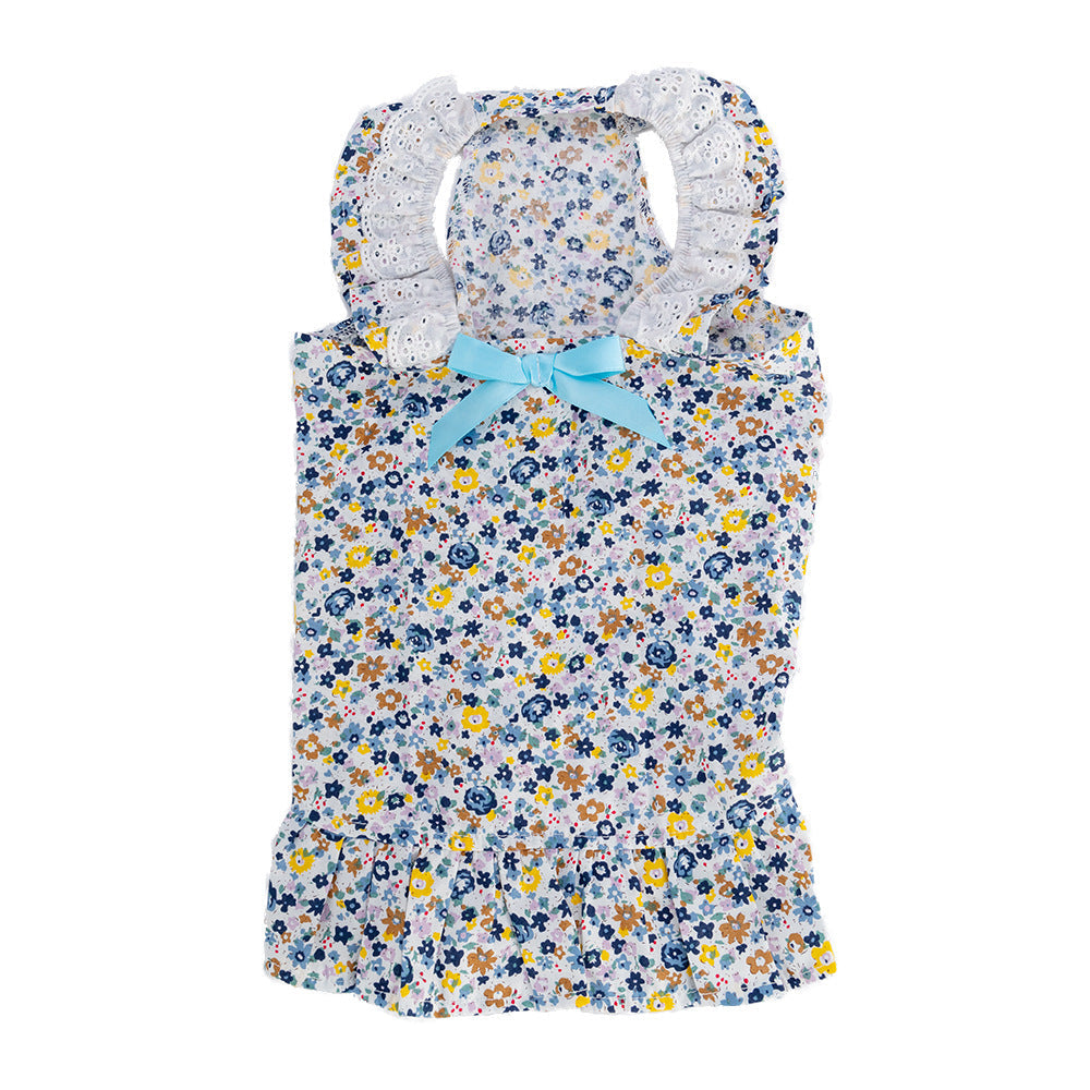 Cute Pet Skirt Bow Thin Dog Clothes