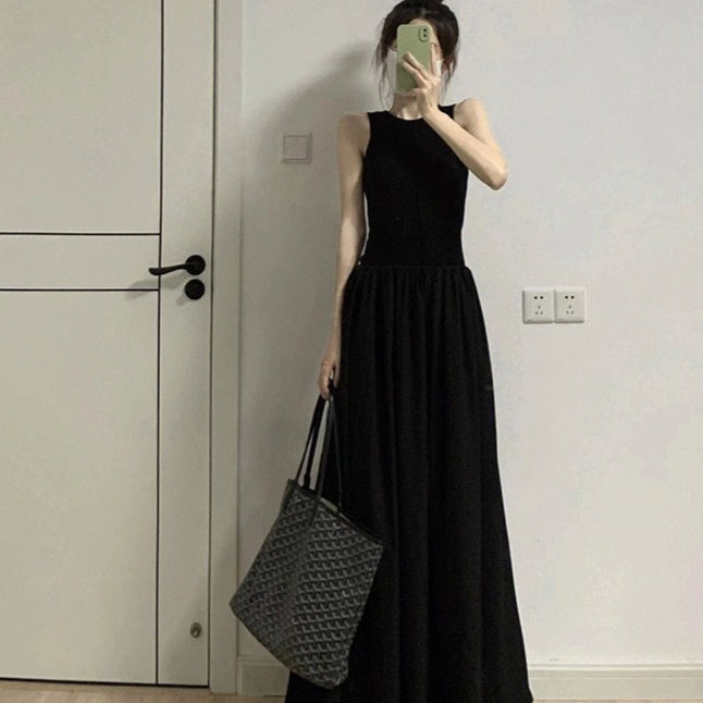 Waist Slimming Temperament Mid-length A- Line Women