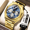 Retro-style Mens Mode Waterproof With Luminous Quartz Movement
