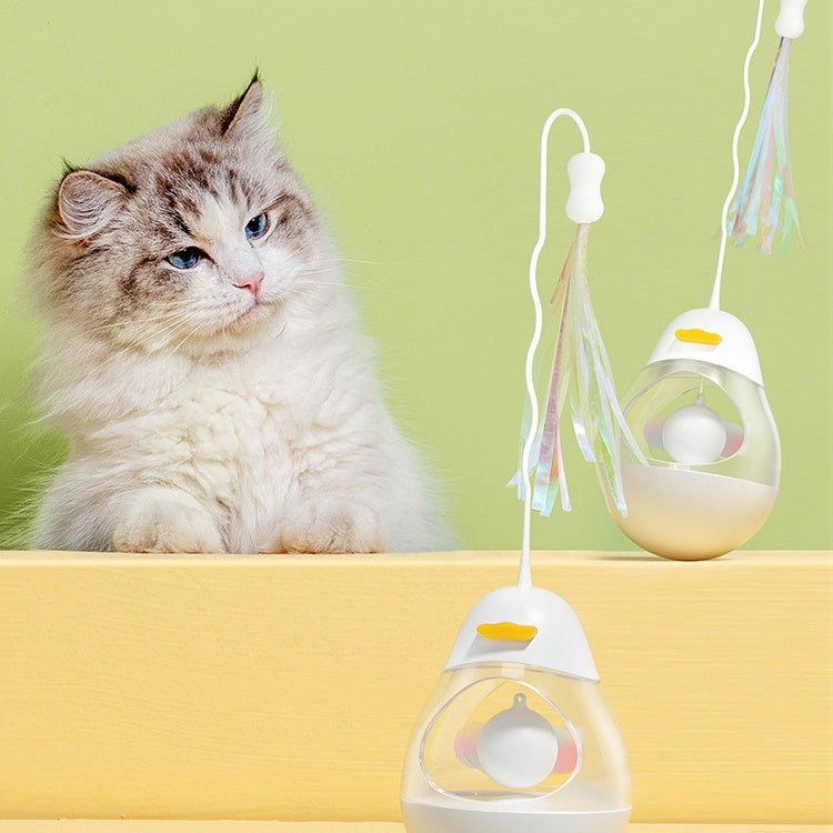 Original Duckling Funny Paper Cat Stick
