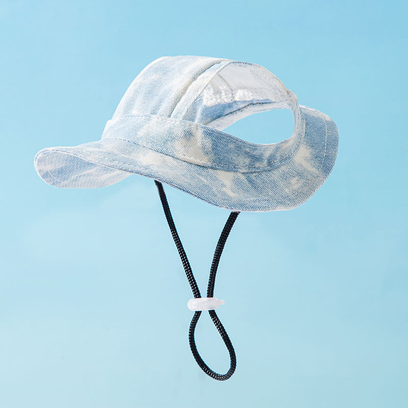 Pet Hat Cute Leaking Ears Anti-fall Off