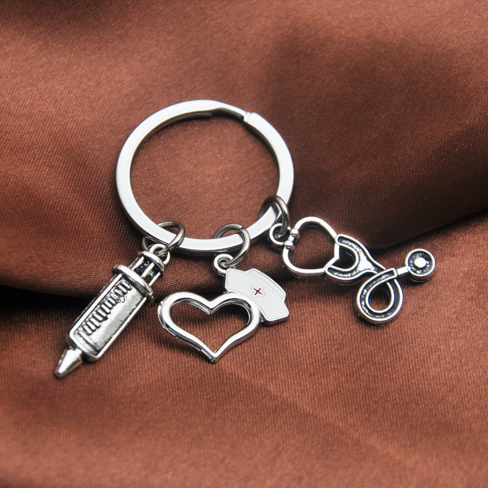 Nurse's Day Gift Stethoscope Keychain