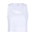 Women's Casual Loose-fitting Cropped Solid Color I-shaped Vest
