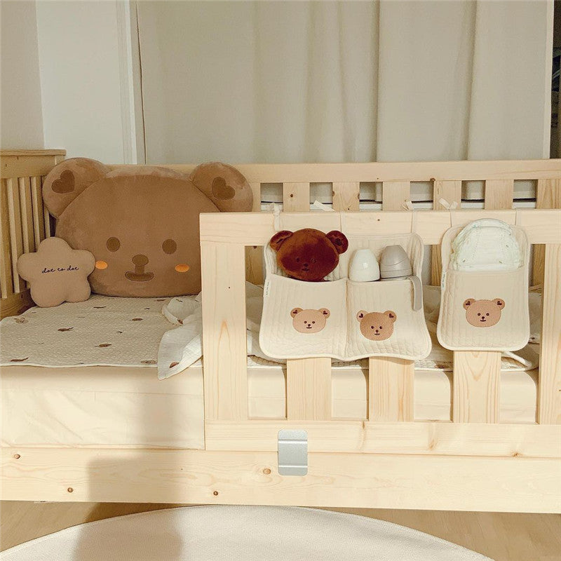 Bed Storage Hanging Bag Baby Bottle Diaper