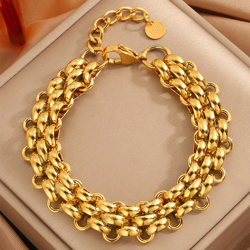 Stainless Steel Bracelet Light Luxury