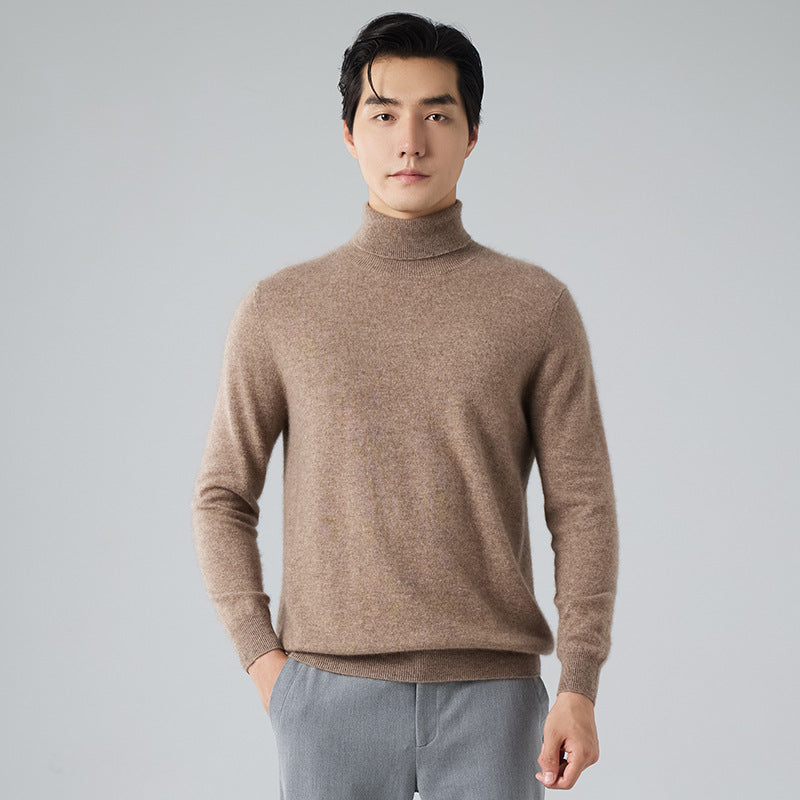 Men's Casual Knitted Base Layer Warm Loose Sweater