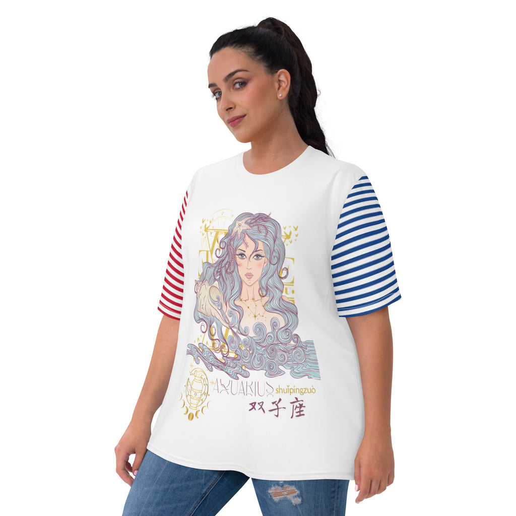 Aquarius ♒ Women's T-shirt Women's T-shirt T-shirt Horoscope