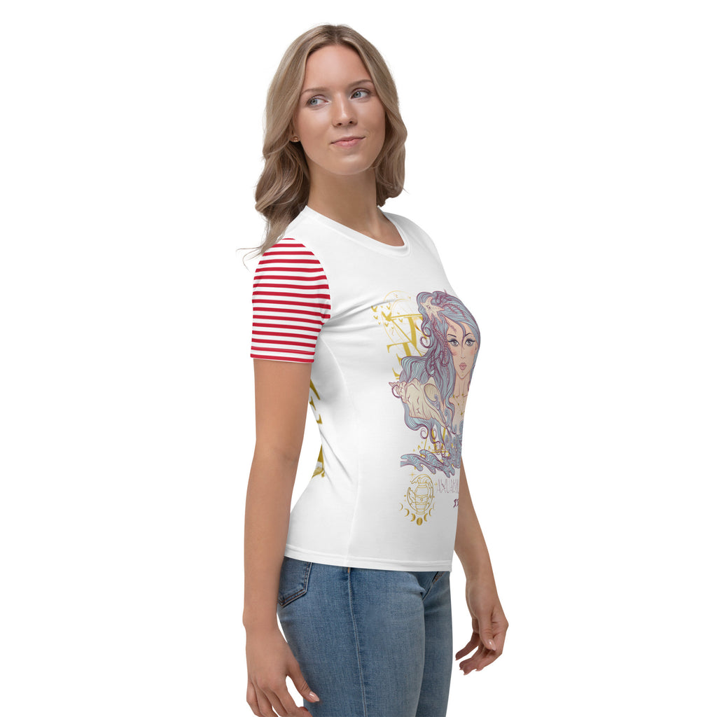 Aquarius ♒ Women's T-shirt Women's T-shirt T-shirt Horoscope