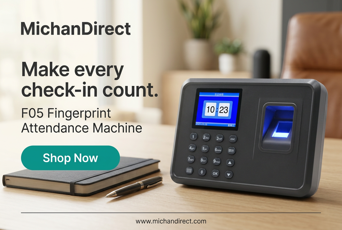 Youku F05 Fingerprint Attendance Machine